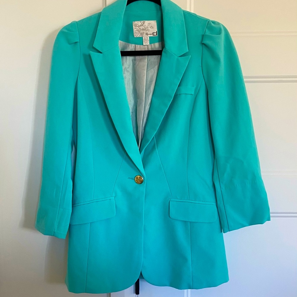 Blue/Turquoise Jacket from Dynamite